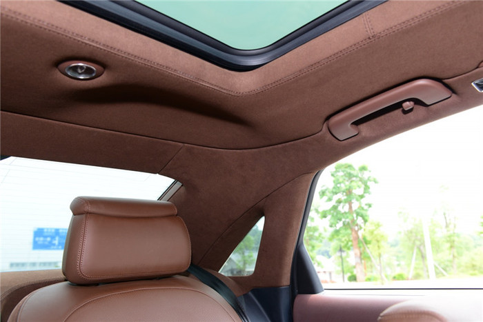 奥迪a8车顶改装-a8翻毛皮车顶,a8鹿皮顶 - 重庆优特尔汽车内饰改装