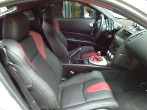 日产350Z真皮座椅<座椅包皮+碳纤维方向盘>